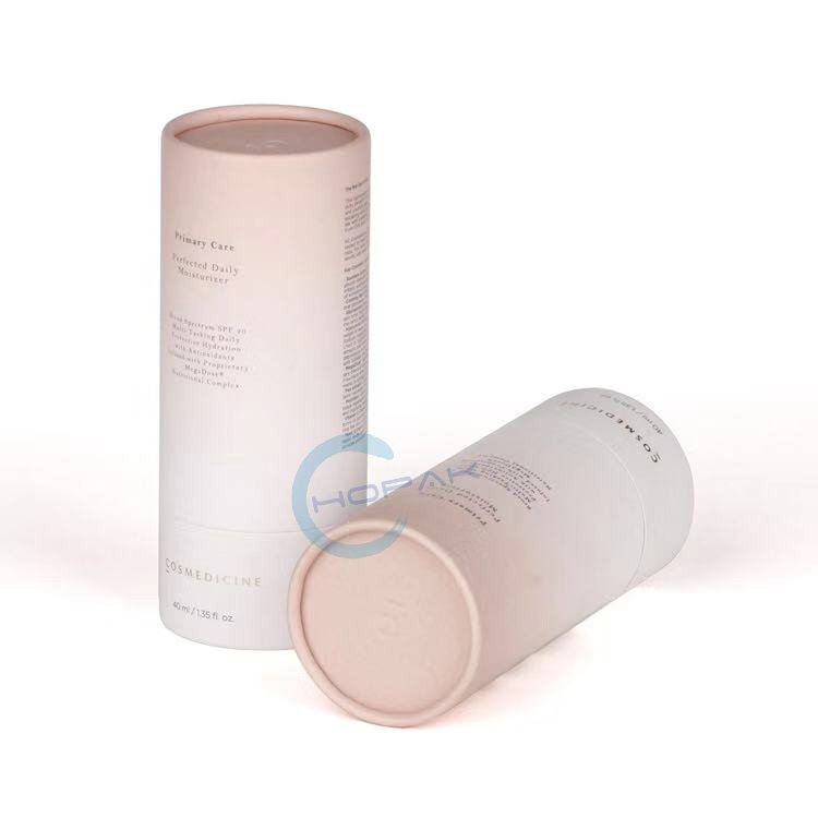 Premium Eco Friendly Round Cosmetic Recycled 3-piece Paper Tube Telescope Paper Tube Company
