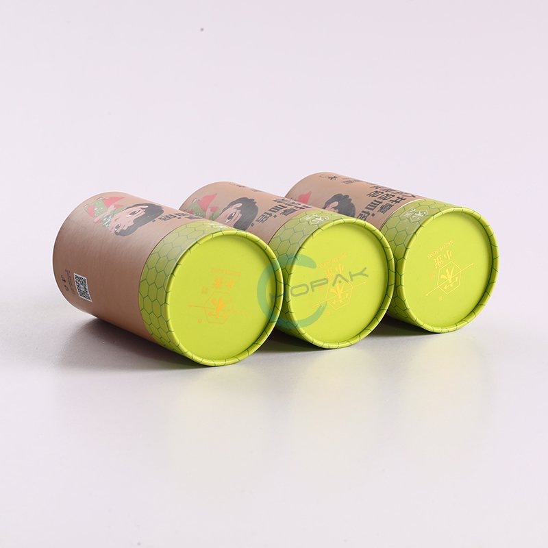 Fancy Packaging Round Box Water Bottle Paper Tube for Gift