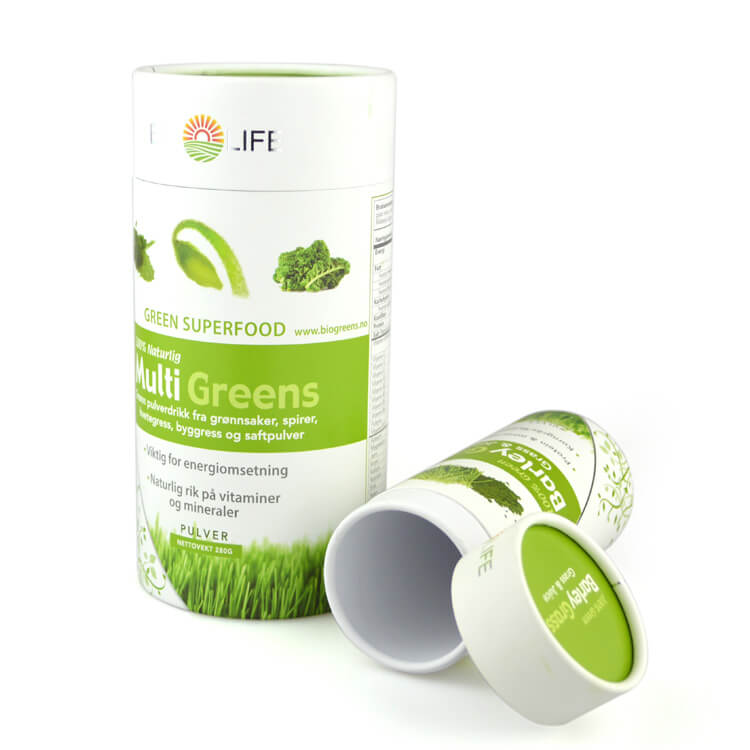 Green Tea Tea Packaging Tubes