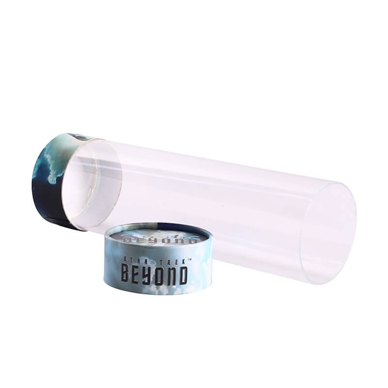 Plastic Tube with Paper Lids