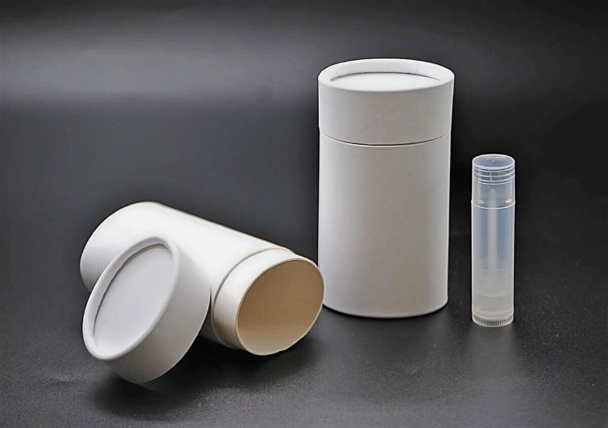 Deodorant Oval Paper Tubes