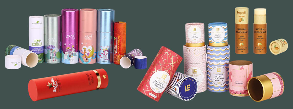 cosmetic paper tube packaging